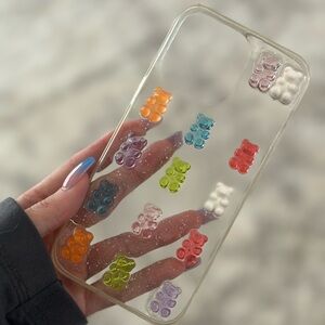 Adorable gummy bear iPhone 14 Pro Max phone case